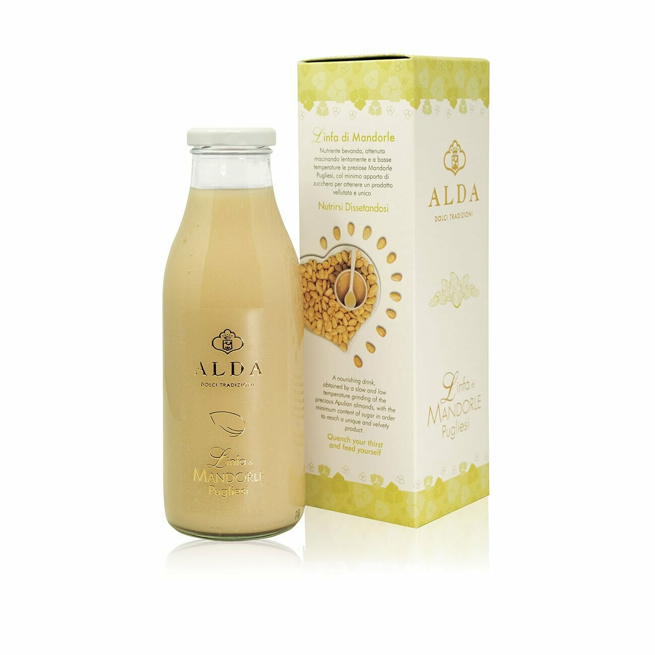 Alda Linfa di Mandorle pugliesi bottiglia 50 CL