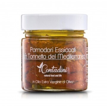 Pomodori Secchi Con Tonnetto del Mediterraneo 230g - i Contadini