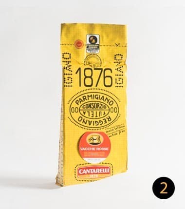 Parmigiano Reggiano 36 Mesi Vacche Rosse (sottovuoto termoretraibile) 1000g