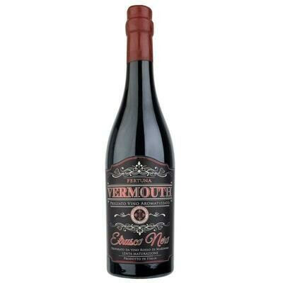 Vermouth Etrusco Nero pregiato vino aromatizzato 75 cl - Tenuta Fertuna