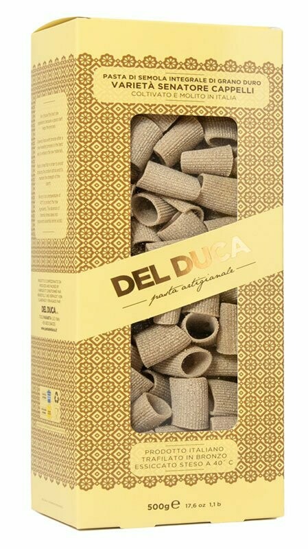 Del Duca Rigatoni Integrali Senatore Cappelli 500g