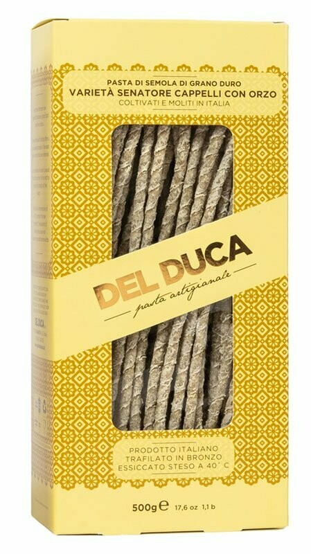 Del Duca Sagne Ritorte con Orzo Senatore Cappelli 500g