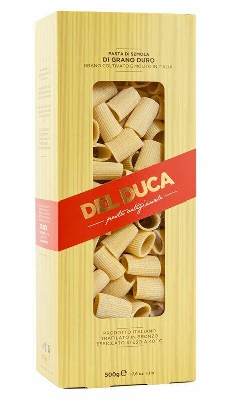 Del Duca Rigatoni di Semola di Grano Duro 500g