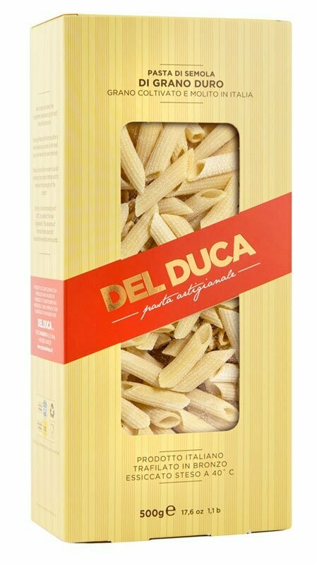 Del Duca Penne Rigate di Semola di Grano Duro 500g