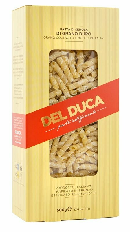 Del Duca Torchietti di Semola di Grano Duro 500g