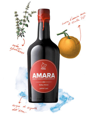 Amara Liquore Amaro Di Arancia Di Sicilia 30° 150cl