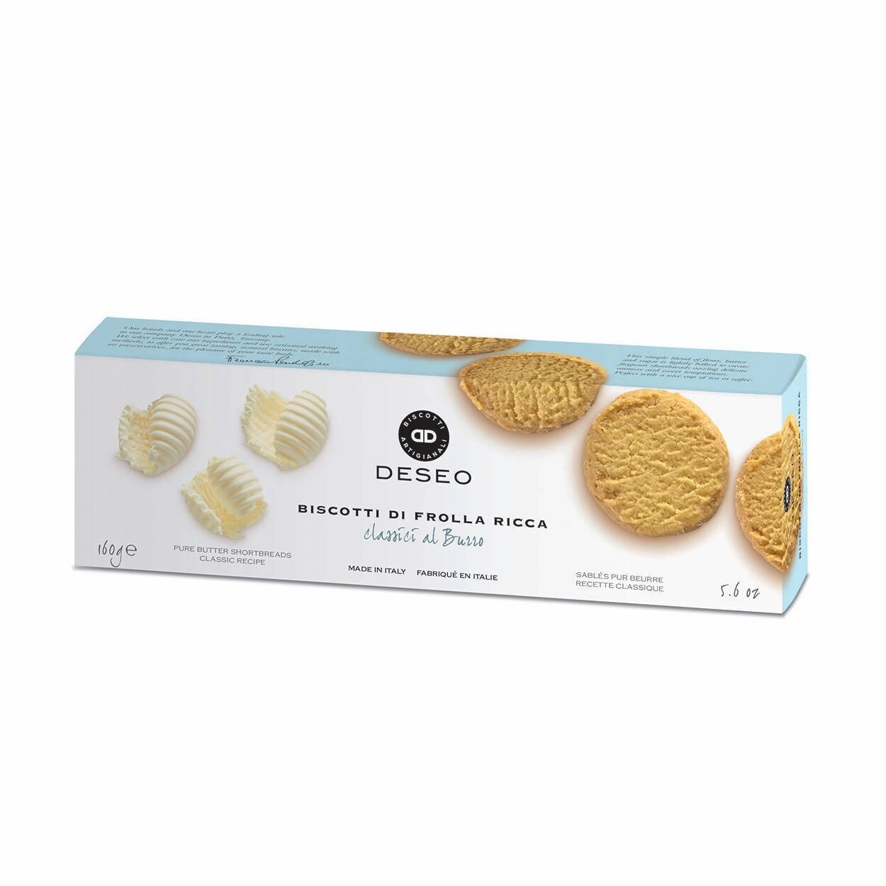Frolla Ricca al burro Deseo 160g