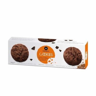 Cookies Cacao e Cioccolato Fondente 160g