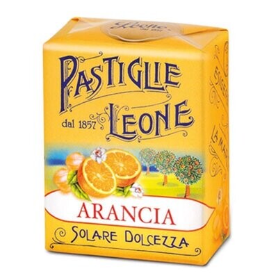 Pastiglie Leone Arancia 30g