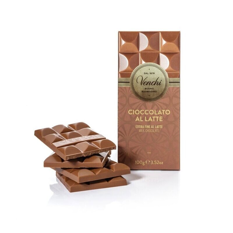 Tavoletta Cioccolato al Latte - Venchi 100g