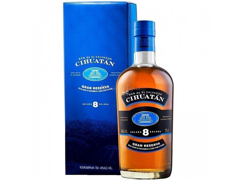 Rum Cihuatan El Salvador 8 anni 700 ml - vol. 40%