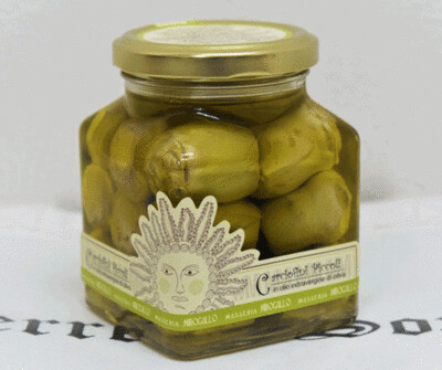 Carciofini Piccoli in olio extra vergine d’oliva 260g - Masseria Mirogallo