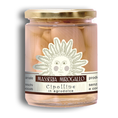 Cipolline in agrodolce 330g - Masseria Mirogallo