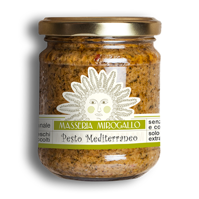 Masseria Mirogallo Pesto Mediterraneo 180g