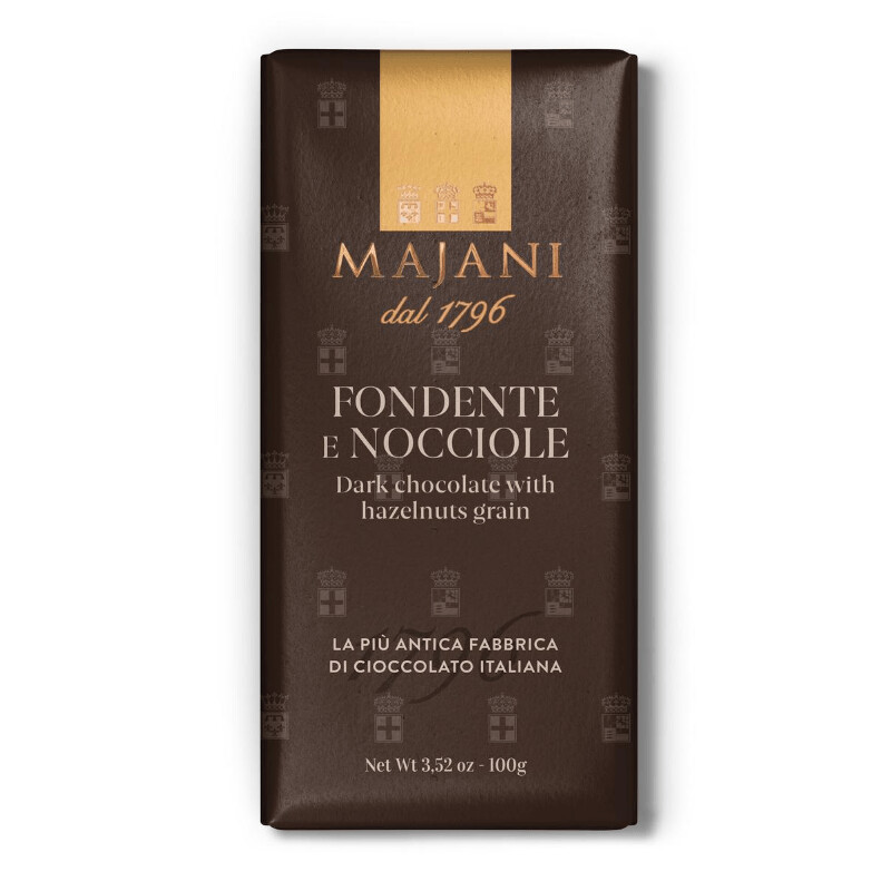 Tavoletta Fondente e Nocciole 100g - Majani