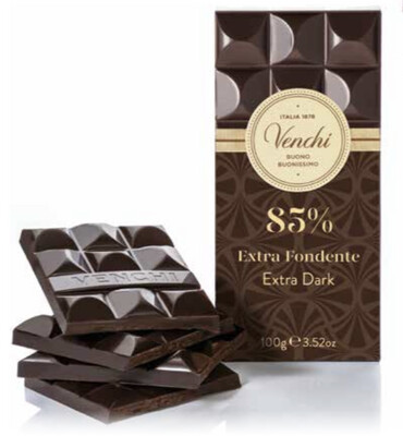 Tavoletta Di Cioccolato Fondente 85% - 100g