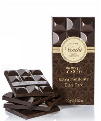 Tavoletta Di Cioccolato Fondente 75% 100g - Venchi