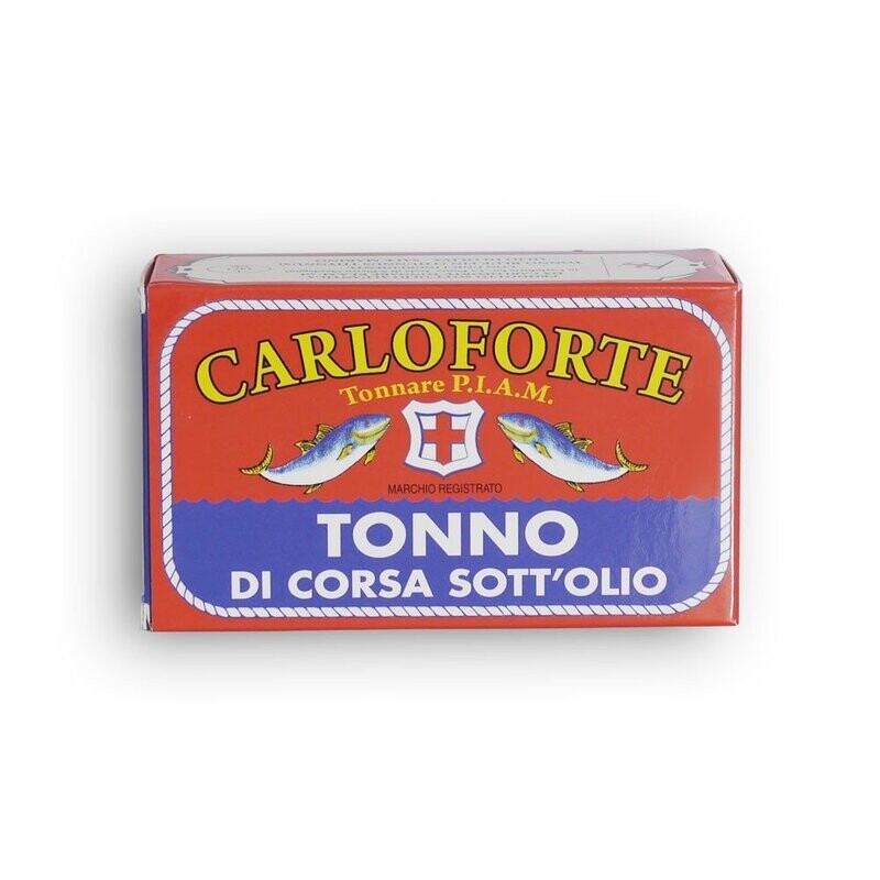 Tonno di corsa sott'olio 350g - Carloforte