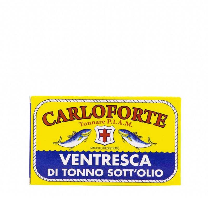 Ventresca di tonno sott'olio 170g - Carloforte