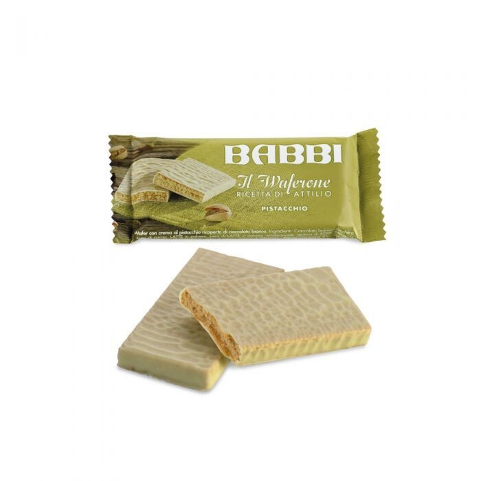 Waferone Attilio Pistacchio 1 pezzo - Babbi