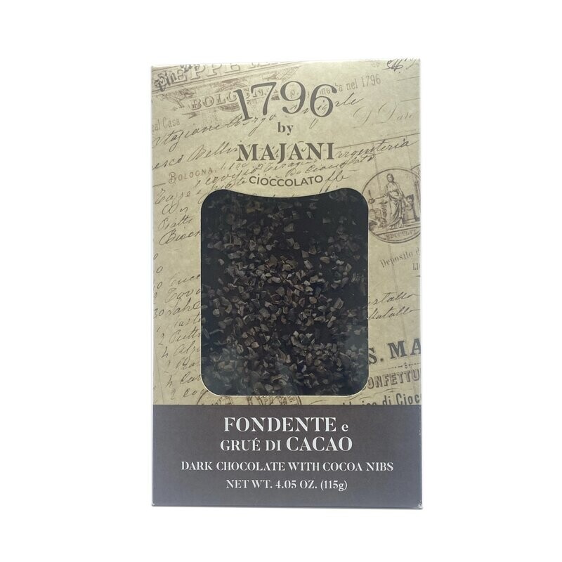 Cioccolato Fondente e Gruè di Cacao 115g - Majani