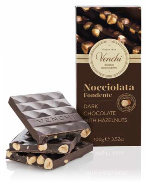 Venchi Tavoletta Nocciolata Fondente 70 % - 100gr