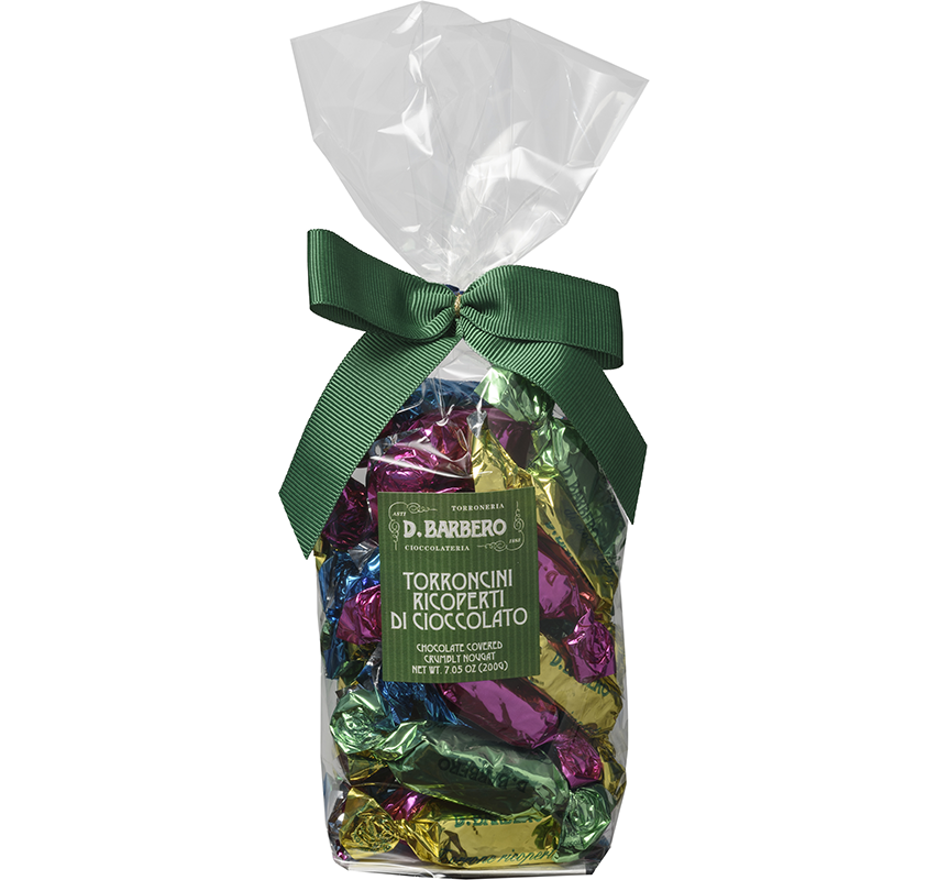 Barbero Torroncini friabili ricoperti di cioccolato 200g