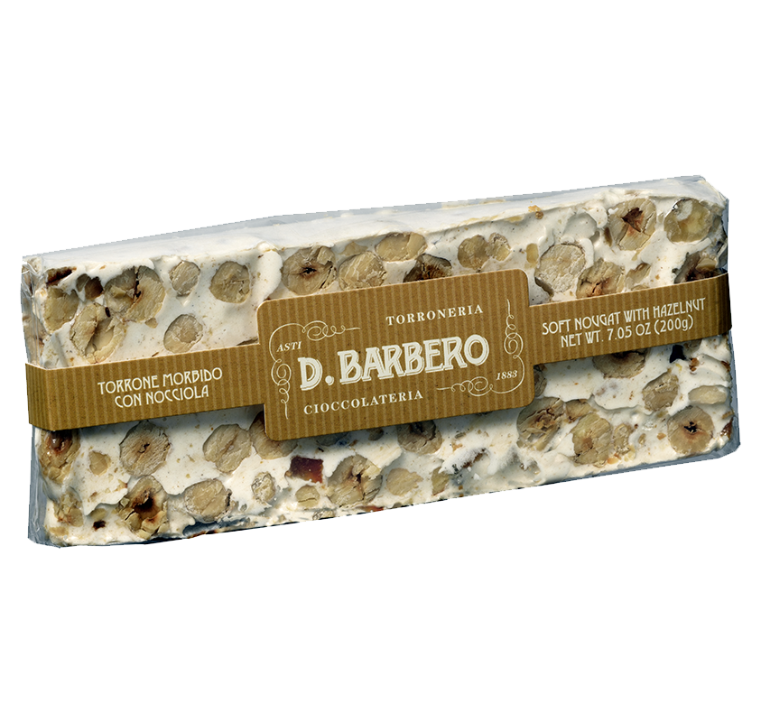 Barbero Torrone morbido con nocciola 200g