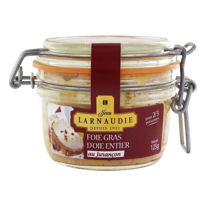 Foie Gras d'Oca Intero al Jurancon 125g - Larnaudie