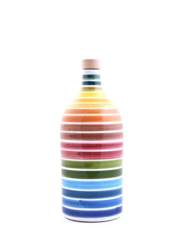 Olio Extravergine di Oliva Fruttato Intenso in Orcio Arcobaleno 500ml - Frantoio Muraglia