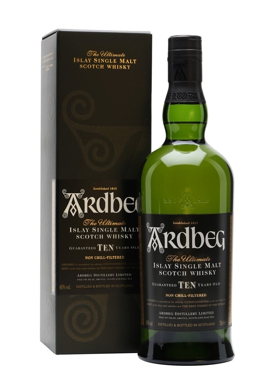Ardbeg Whisky 10 Year Old The Ultimate 70cl Astuccio