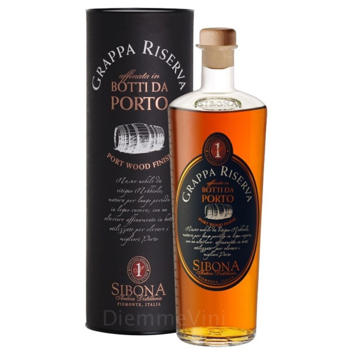 Grappa Riserva in Botti da Porto 50cl astucciata - Sibona