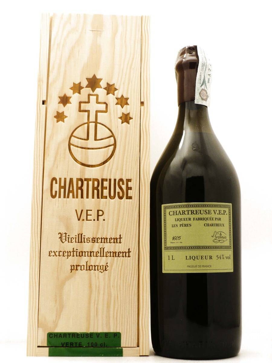 Chartreuse V.E.P. Verte 2022 100cl cassa legno