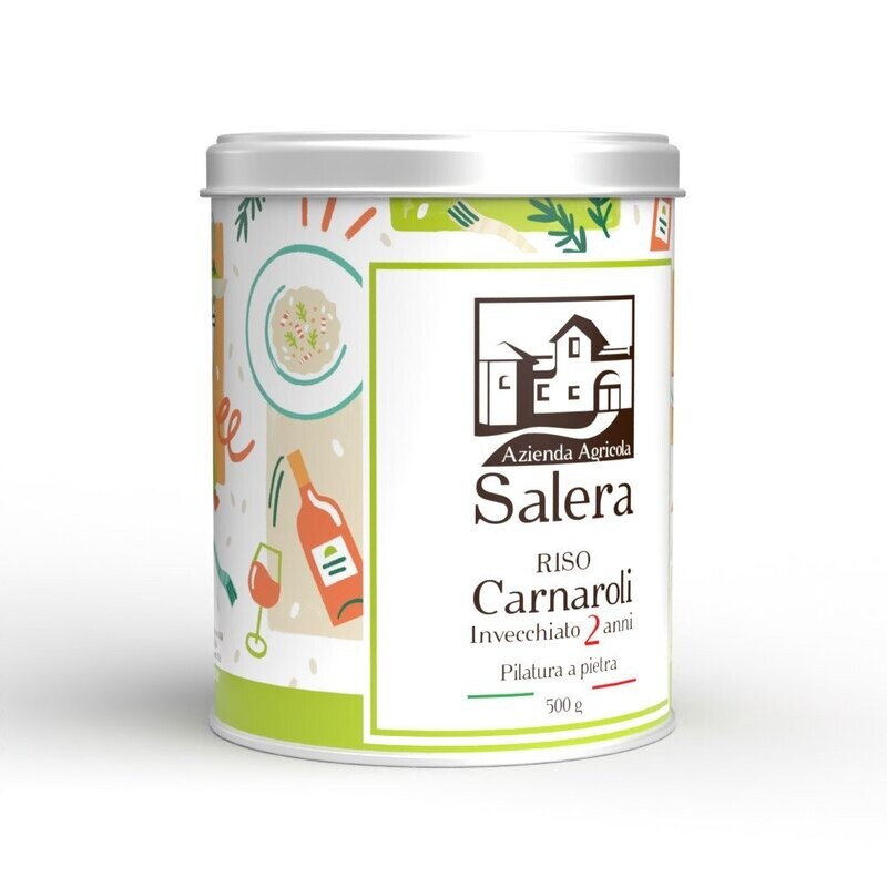 Riso Carnaroli invecchiato 2 anni  500g - Salera