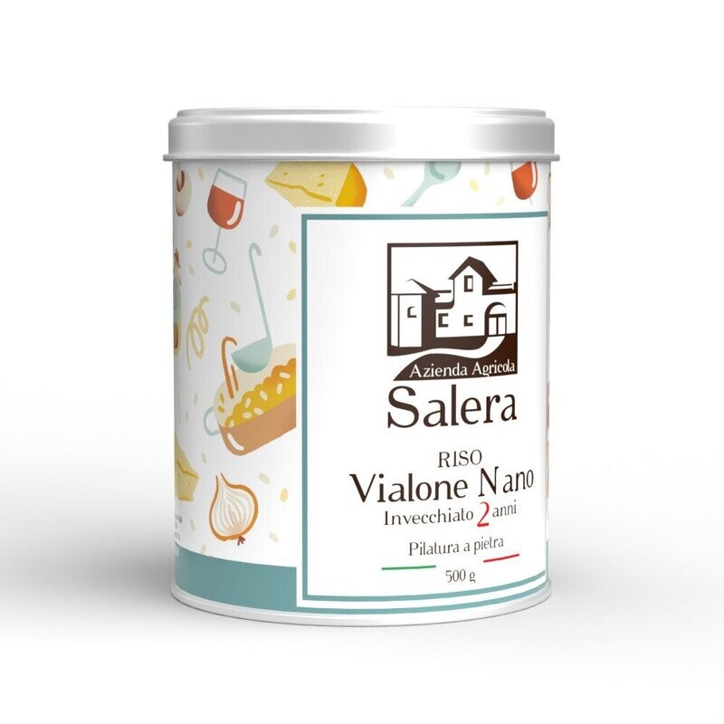 Riso Vialone Nano invecchiato 2 anni  500g - Salera