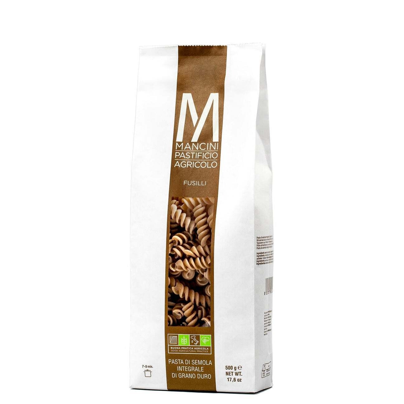 Fusilli Integrali 500g - Mancini