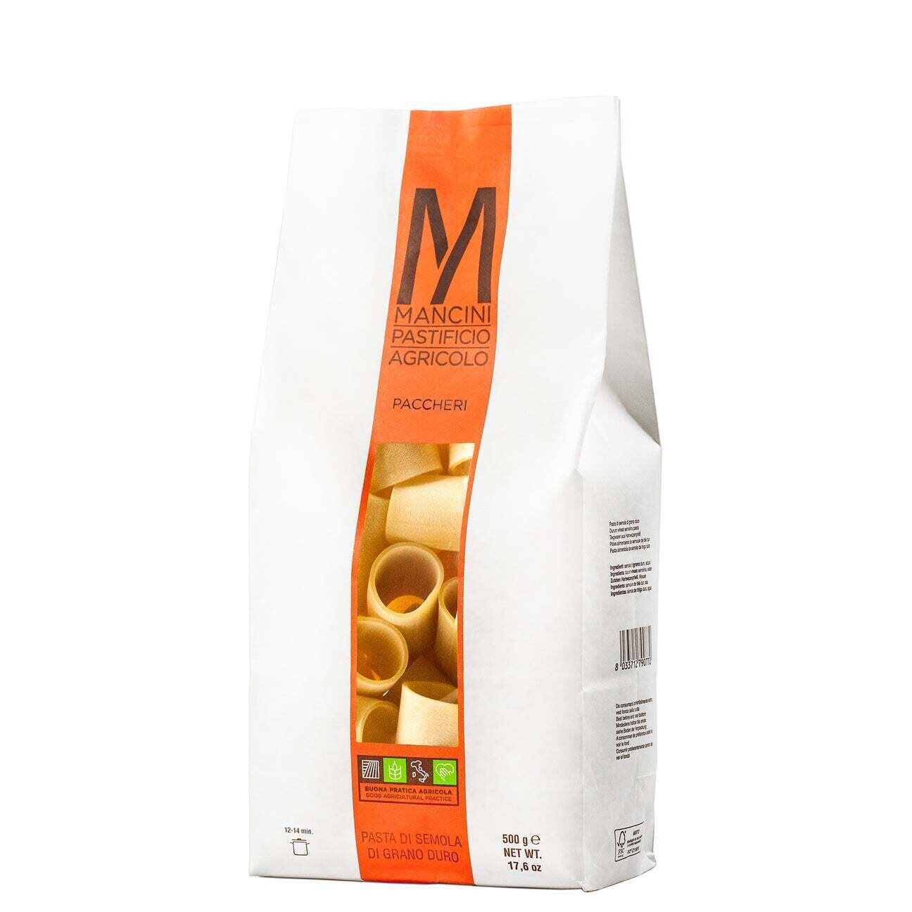 Paccheri 500g - Mancini