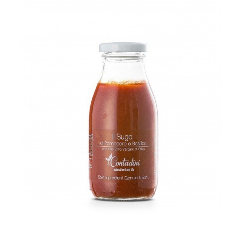 I Contadini Sugo Al Basilico Fresco 250g -