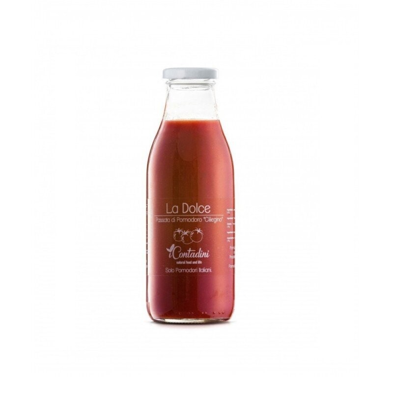 I Contadini Passata di Pomodoro Ciliegino “La Dolce” 500 gr