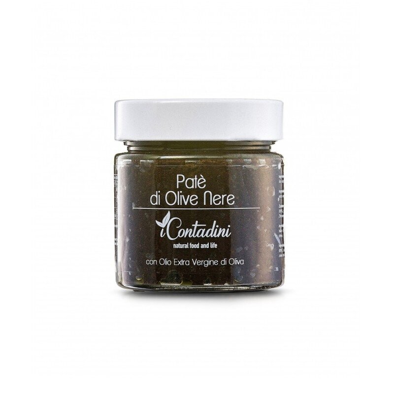 Patè di Olive Nere 230g - I Contadini