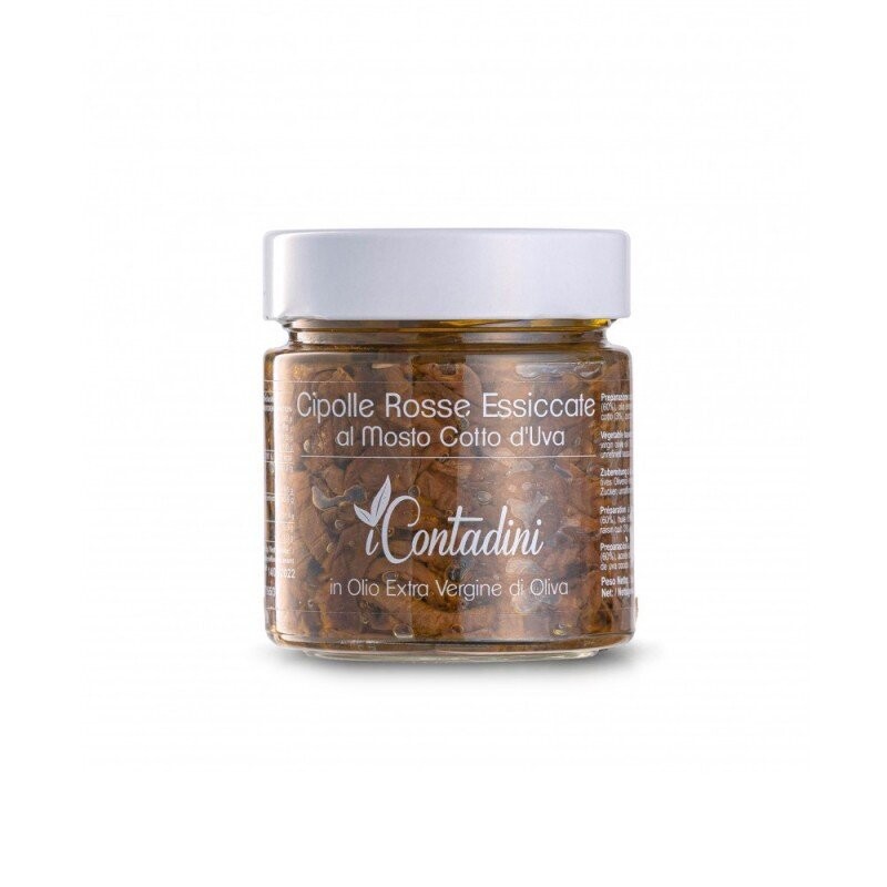 Cipolle Rosse Essicate Al Mosto D’uva 230g - i Contadini