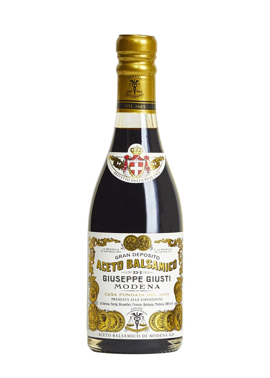 Giusti Aceto Balsamico di Modena 2 MEDAGLIE D'ORO CHAMPAGNOTTA  100 ml
