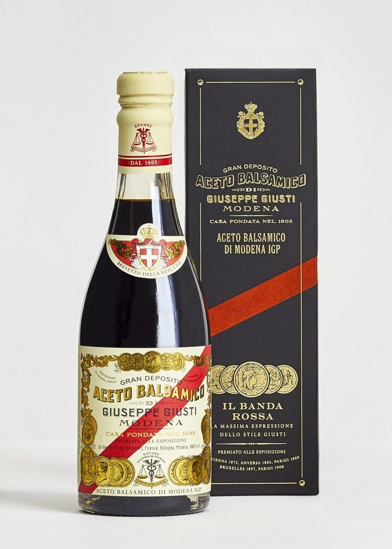 Giusti Aceto Balsamico di Modena 5 MEDAGLIE D'ORO CHAMPAGNOTTA  250 ml