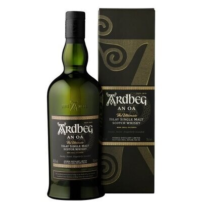 Islay Single Malt Scotch Whisky "An Oa" - Ardbeg (0.7l - astuccio)