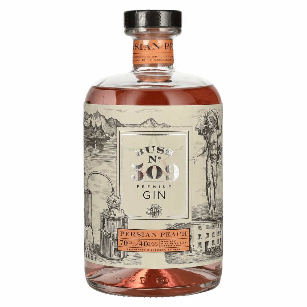 Buss N°509 PERSIAN PEACH Belgium Flavor Gin Author Collection 2015