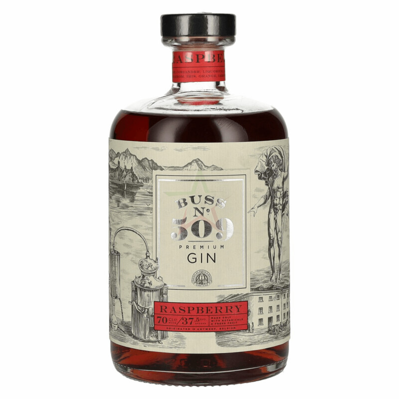 Buss N°509 RASPBERRY Belgium Flavor Gin