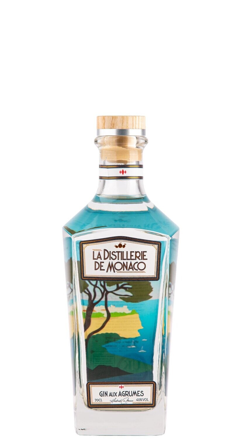 Distillerie De Monaco Gin Aux Agrumes 70 cl / 40° Gin Francia