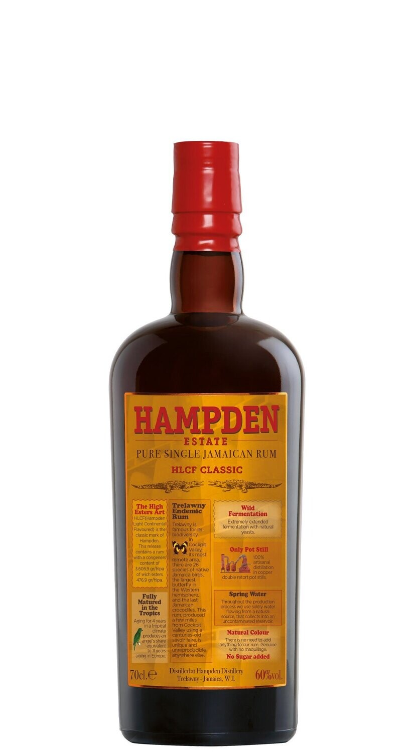 Hampden Estate HLCF 2017 Classic Overproof JAMAICA 70 cl / 60°