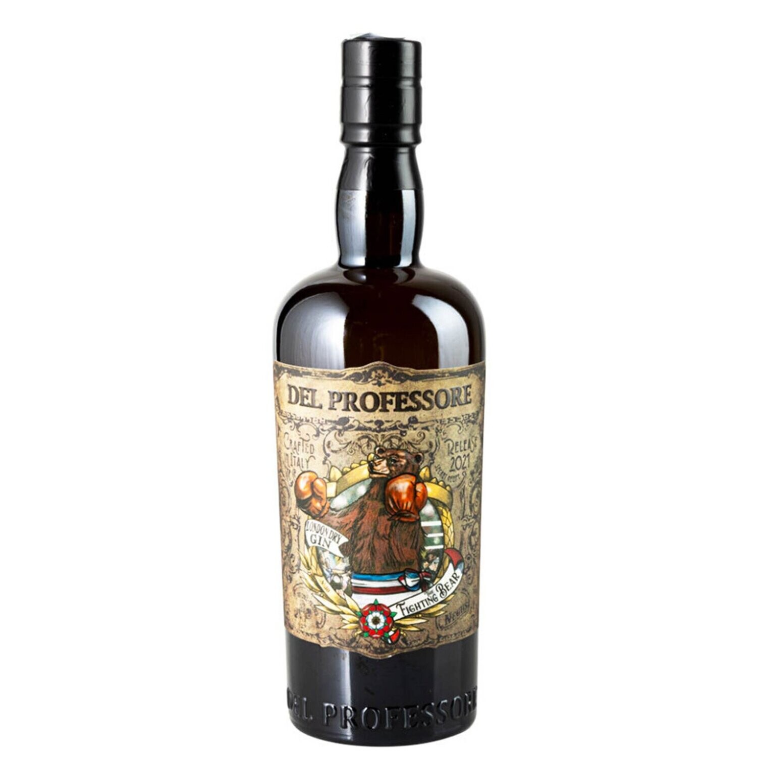 Gin del Professore “Fighting Bear”realese 2021 - Del Professore Vermouth & Spirits (0.7l)