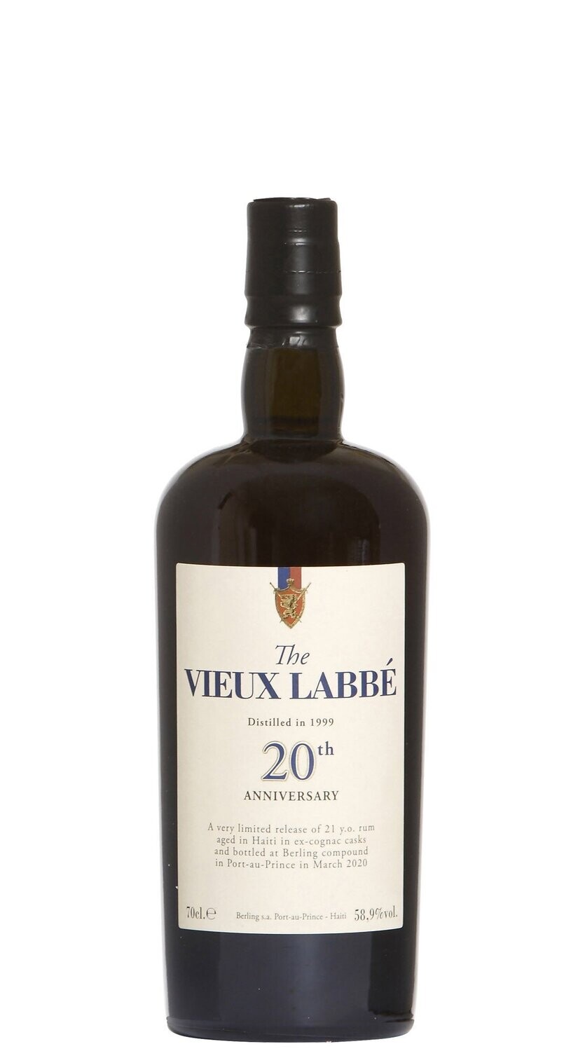Le Vieux Labbe 20Th Anniversary  RUMRHUM  AGRICOLE 70 cl / 58.9 °VIEUX LABBÉ. HAITI